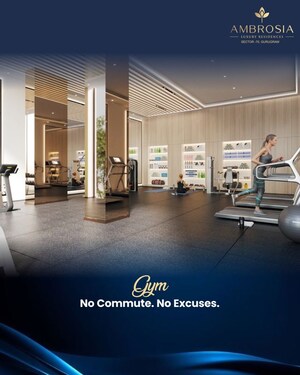 Gym in 3 BHK Apartment at Shree Vardhman Ambrosia, Sector 70 – for Sale