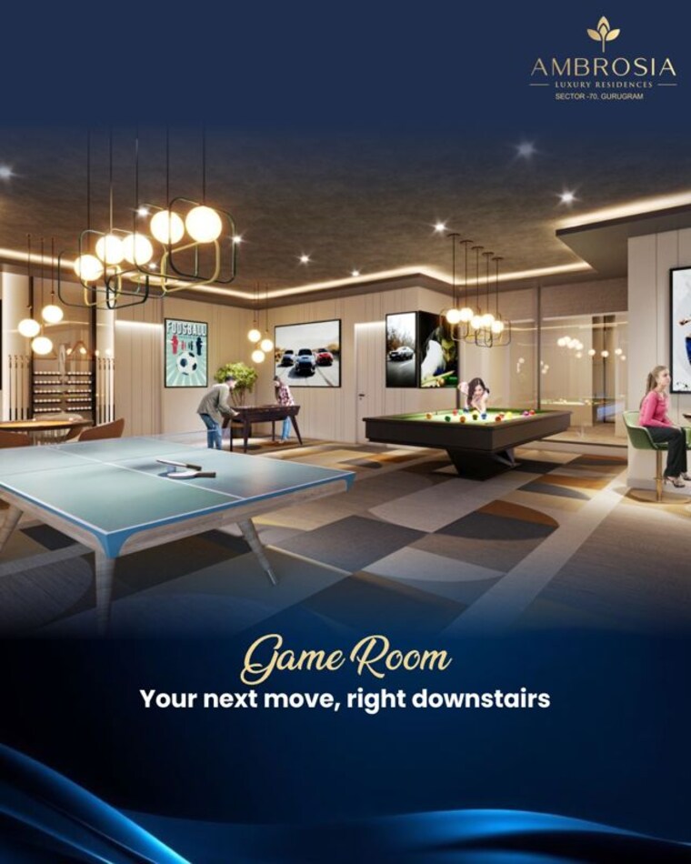 Bedroom, shree-vardhman-ambrosia 3 Bedroom 2570 Sq.Ft. Apartment In Sector 70 Gurgaon 10545318
