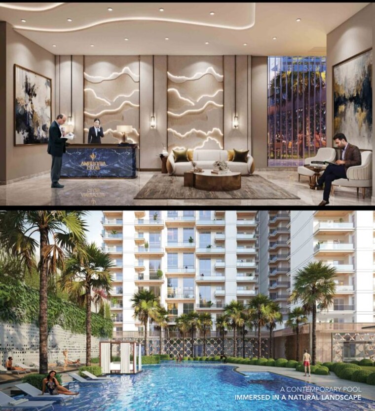 Exterior View, shree-vardhman-ambrosia 3 Bedroom 2570 Sq.Ft. Apartment In Sector 70 Gurgaon 10545318