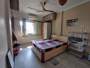 Bedroom in 1 BHK Apartment at Maheshwari Niketan Apartment, Uthalsar – for Rent