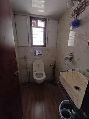 Bathroom in 1 BHK Apartment at Maheshwari Niketan Apartment, Uthalsar – for Rent