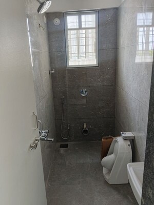 Bathroom in 2 BHK Apartment at Samarth Paradise, Tathawade – for Rent