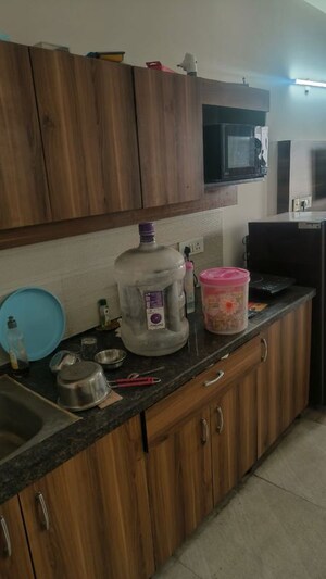 Kitchen in 1 RK Apartment at Paramount Golfforeste, Zeta I Greater Noida – for Rent
