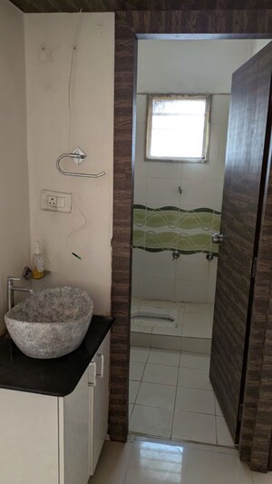 Bathroom in 3 BHK Apartment at Gota – for Rent