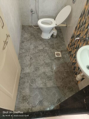 Bathroom in 1 BHK Apartment at Aswani Galaxy, Wakad – for Rent