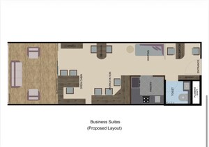 Floor Plan in  Office Space at Splendor Onyx Blue, Sector 142 – for Sale