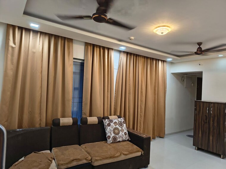 Living Room, park-grandeur 3 Bedroom 1200 Sq.Ft. Apartment In Baner Pune 10547002