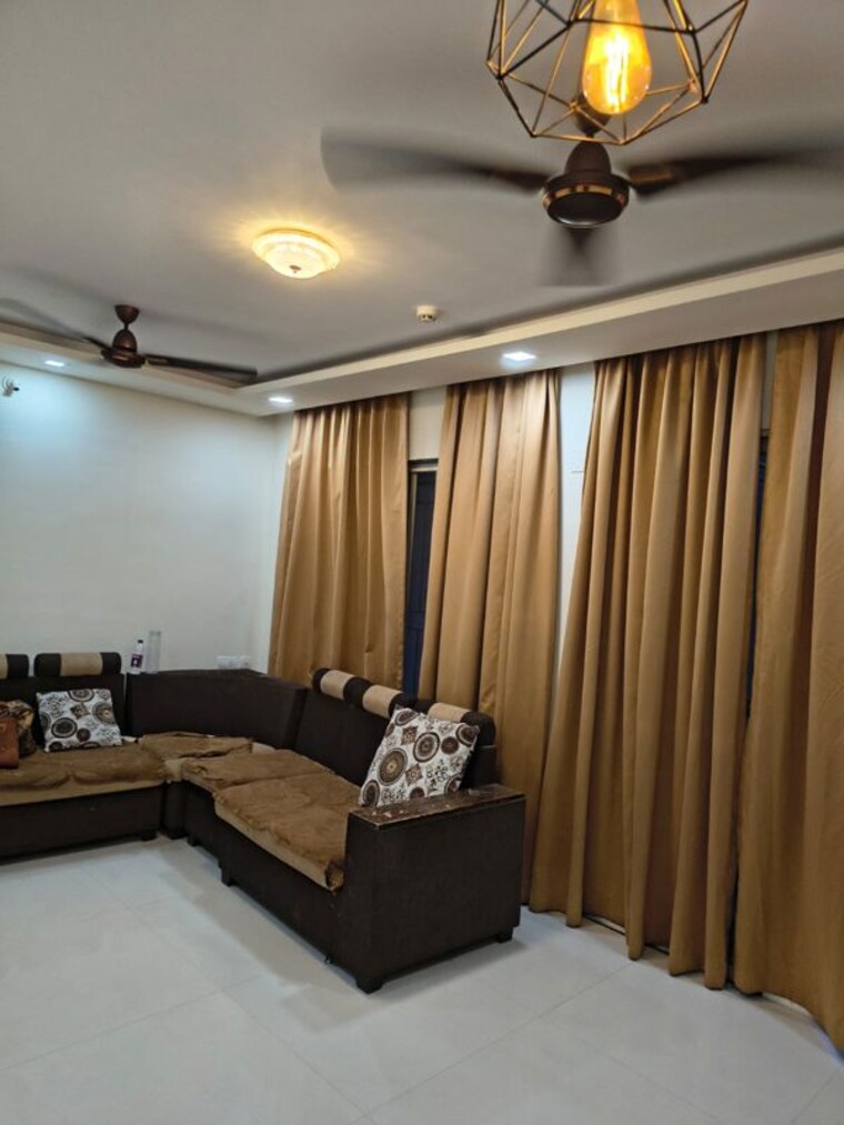 Living Room, park-grandeur 3 Bedroom 1200 Sq.Ft. Apartment In Baner Pune 10547002