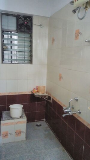Bathroom in 3 BHK Apartment at Karve Road – for Rent