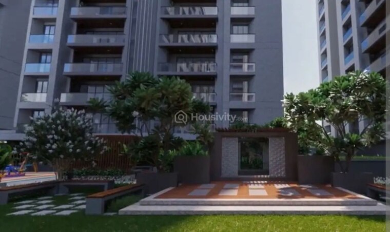 Exterior View, vesu 4 Bedroom 3600 Sq.Ft. Apartment In Vesu Surat 10542782