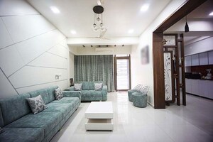 Living Room in 3 BHK Apartment at Sola – for Sale