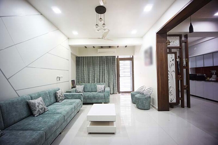 Living Room, sola 3 Bedroom 264 Sq.Yd. Apartment In Sola Ahmedabad 10547081