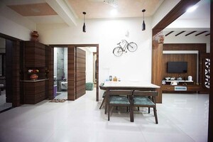 Living Room in 3 BHK Apartment at Sola – for Sale