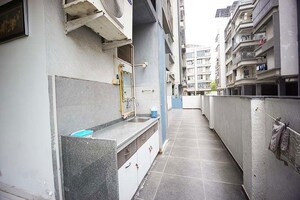 Balcony in 3 BHK Apartment at Sola – for Sale