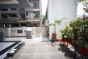 Kitchen in 3 BHK Apartment at Sola – for Sale