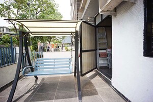 Balcony in 3 BHK Apartment at Sola – for Sale