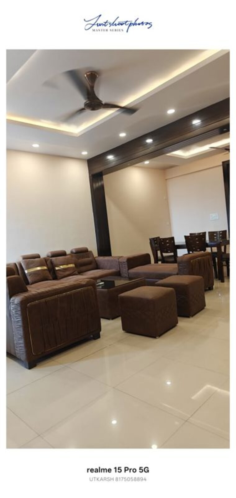 Living Room, ansal-api-celebrity-gardens  1775 Sq.Ft. Apartment In Sushant Golf City Lucknow 10547133