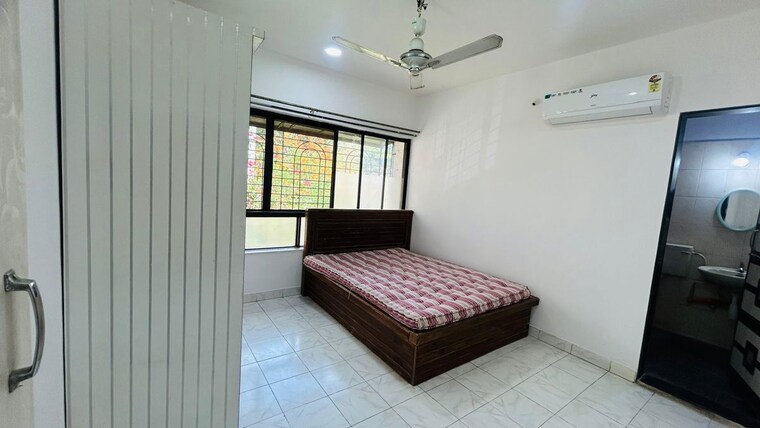 Master Bedroom, sunflower-apartment-chs 2 Bedroom 1000 Sq.Ft. Apartment In Kondhwa Pune 10547112