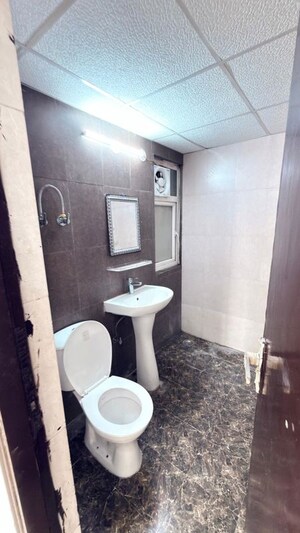 Bathroom in 3 BHK Apartment at Amrapali Silicon City, Sector 76 – for Rent