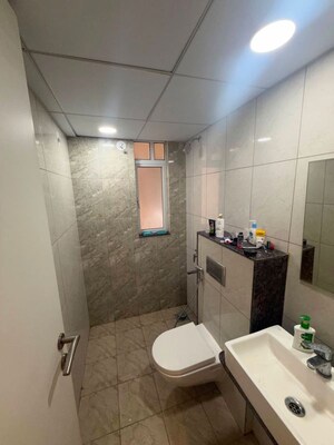 Bathroom in 2 BHK Apartment at Palladium Homes, Dhanori – for Rent