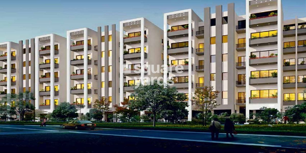 2 BHK 900 Sq.Ft. Apartment in Wave Executive Floors