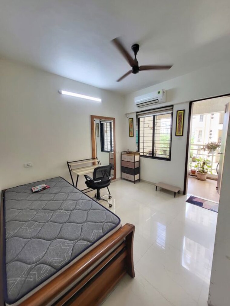 Bedroom, mahindra-lifespaces-the-woods 3 Bedroom 1200 Sq.Ft. Apartment In Wakad Pune 10547204