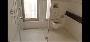 Bathroom in 4 BHK Apartment at Piramal Aranya, Byculla – for Rent
