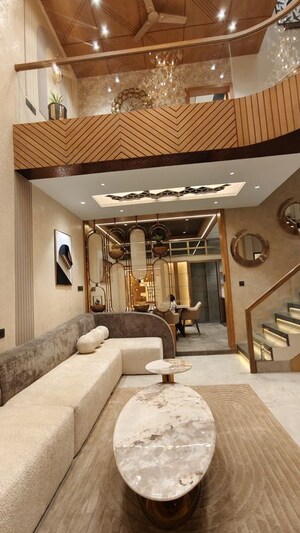 Living Room in 4 BHK Villa at Talawali Chanda – for Sale