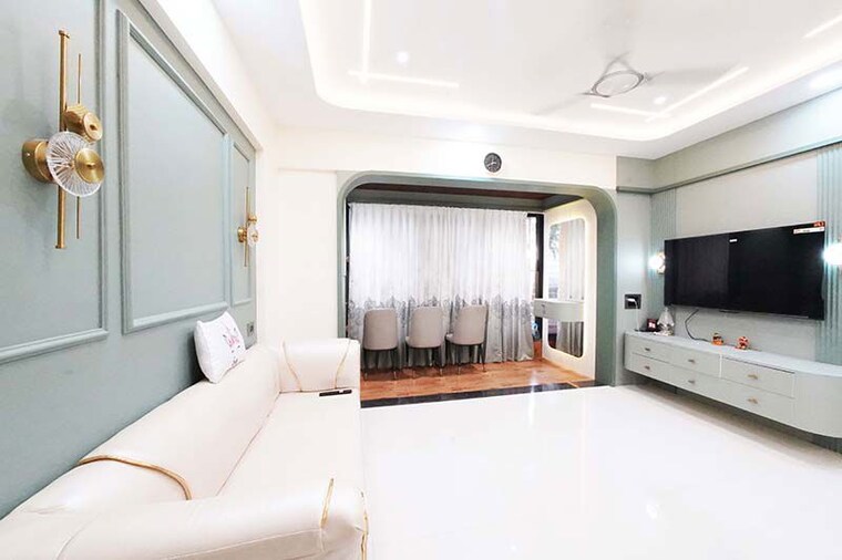 Living Room, vighnesh-asteria 2 Bedroom 580 Sq.Ft. Apartment In Wakad Pune 10547248