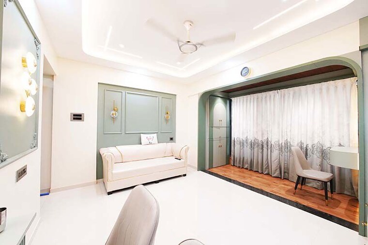 Living Room, vighnesh-asteria 2 Bedroom 580 Sq.Ft. Apartment In Wakad Pune 10547248