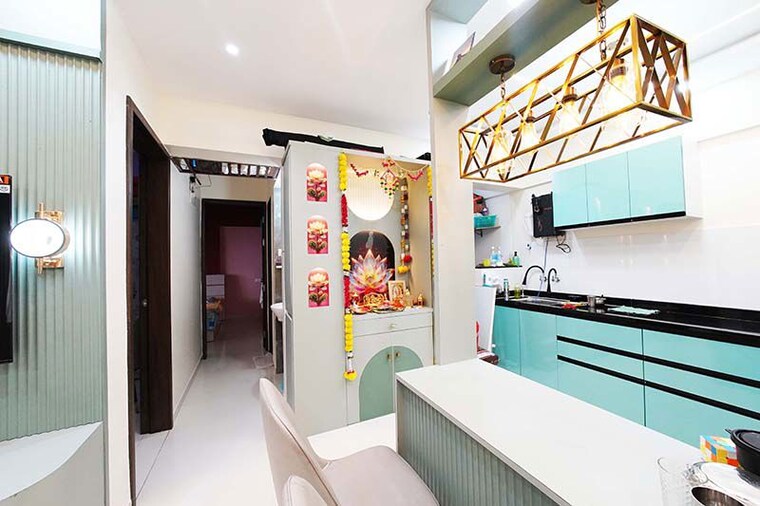 Kitchen, vighnesh-asteria 2 Bedroom 580 Sq.Ft. Apartment In Wakad Pune 10547248