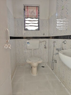 Bathroom in 2 BHK Apartment at Sunshree Society, Kondhwa – for Rent