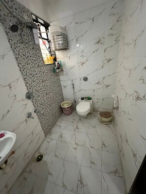 Bathroom in 2 BHK Apartment at ARV Ganga Kingston, Mohammadwadi – for Rent
