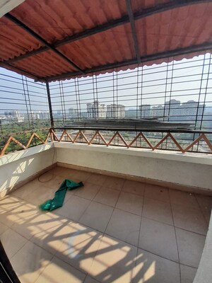 Balcony in 3 BHK Apartment at Bramha Exuberance, Kondhwa – for Rent