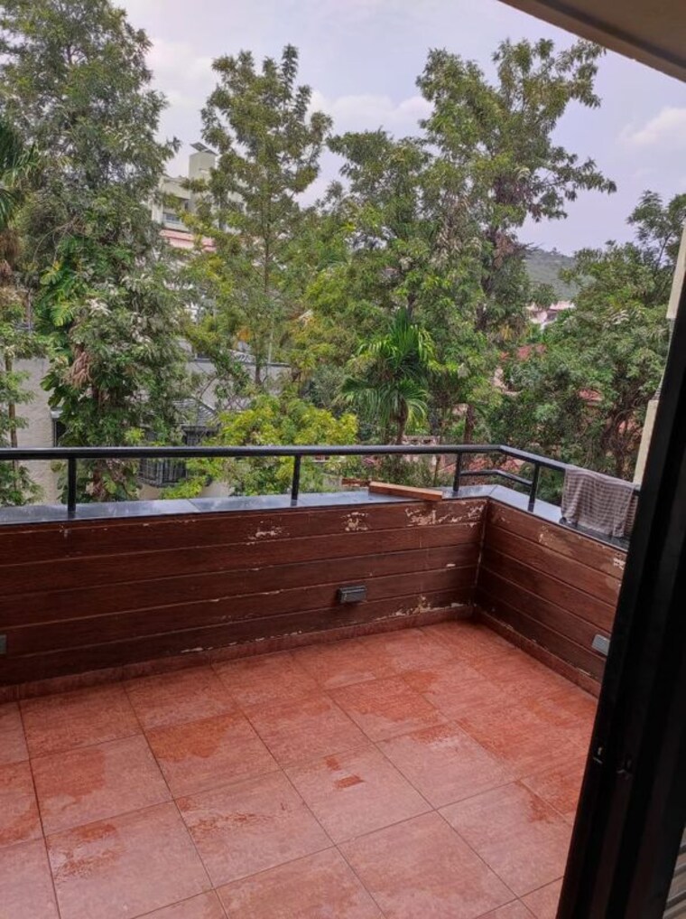 Balcony, silvanus-apartment 1 Bedroom 600 Sq.Ft. Apartment In Pashan Pune 10547322