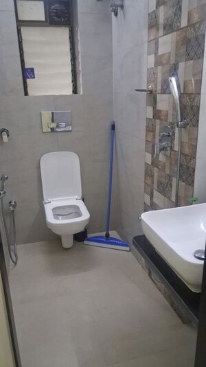 Bathroom in 2 BHK Apartment at Mumbai Central Suburbs – for Rent