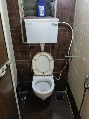 Bathroom in 1 BHK Apartment at Kinjal CHS Mira Road, Mira Road East – for Rent