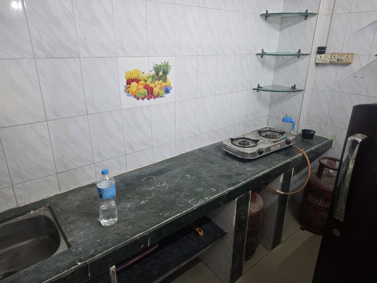 Kitchen, sector 12 kopar khairane 1 Bedroom 650 Sq.Ft. Apartment In Sector 12 Kopar Khairane Navi Mumbai 10547388