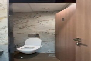 Bathroom in  Office Space at One Lodha Place, Lower Parel – for Rent