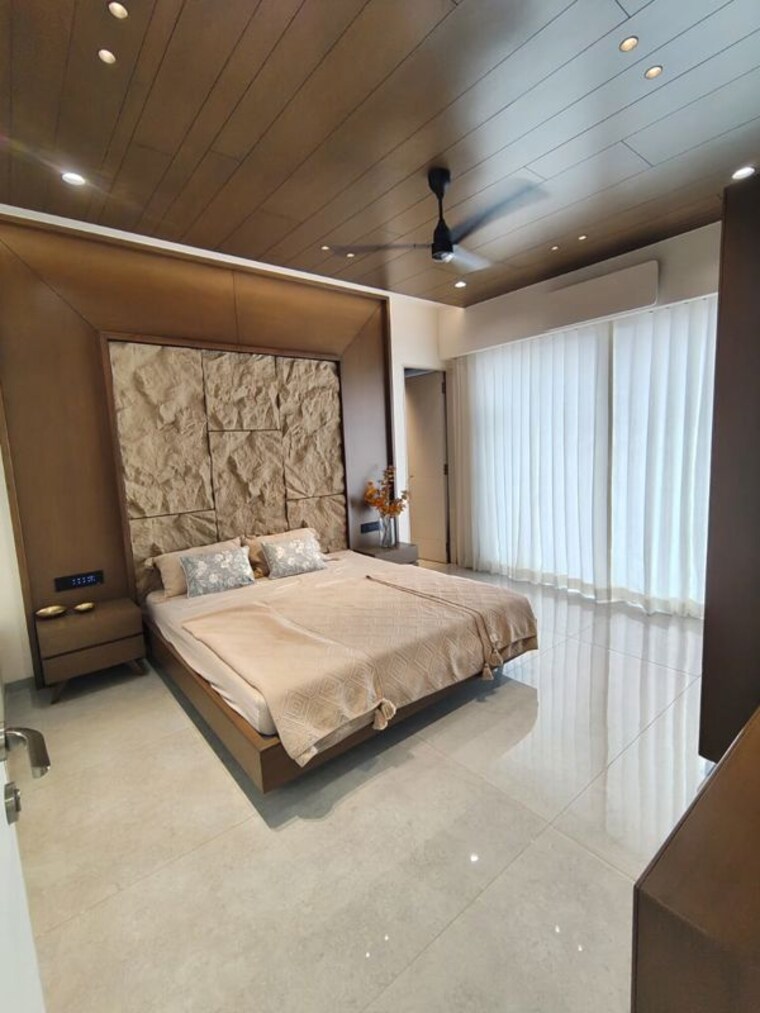 Bedroom, shivalik-the-skygaze 4 Bedroom 1600 Sq.Ft. Apartment In Sevasi Vadodara 10442268
