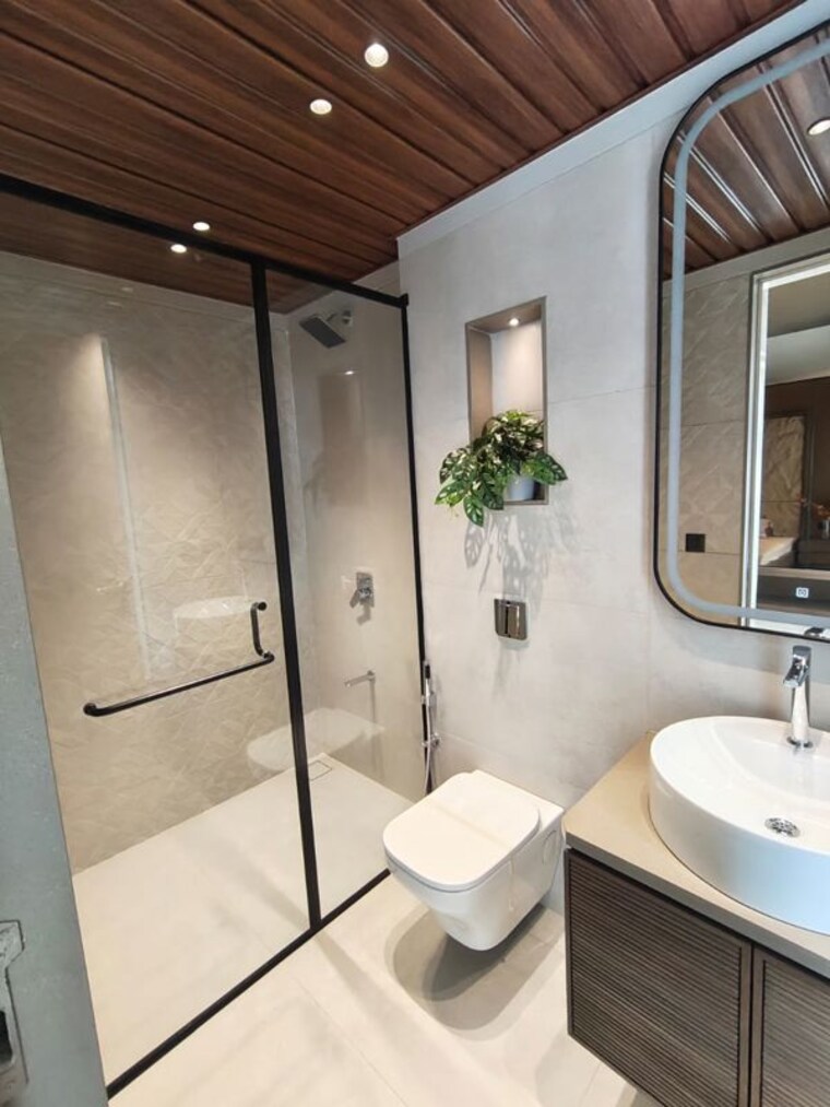 Washroom, shivalik-the-skygaze 4 Bedroom 1600 Sq.Ft. Apartment In Sevasi Vadodara 10442268