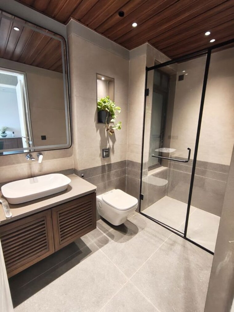 Washroom, shivalik-the-skygaze 4 Bedroom 1600 Sq.Ft. Apartment In Sevasi Vadodara 10442268