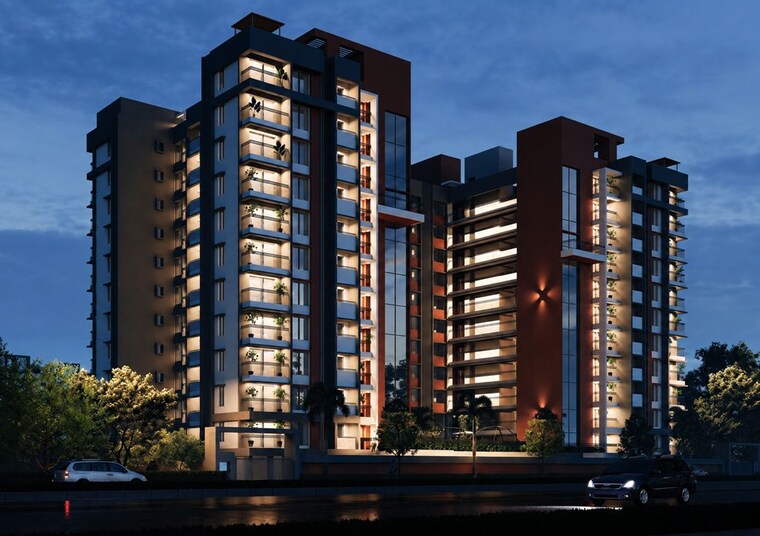 Exterior View, chinchbhavan 3 Bedroom 1550 Sq.Ft. Apartment In Chinchbhavan Nagpur 10547468