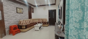 Living Room in 2.5 BHK Apartment at Lahari Harivillu, Manikonda – for Rent