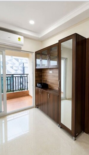 Kitchen in 3 BHK Apartment at Rajapushpa Provincia, Narsingi – for Rent