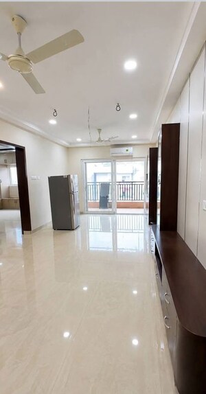 Building Lobby in 3 BHK Apartment at Rajapushpa Provincia, Narsingi – for Rent