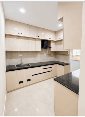 Kitchen in 3 BHK Apartment at Rajapushpa Provincia, Narsingi – for Rent