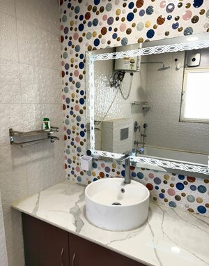 Bathroom in 3.5 BHK Apartment at Mapsko Royale Ville, Sector 82 – for Rent