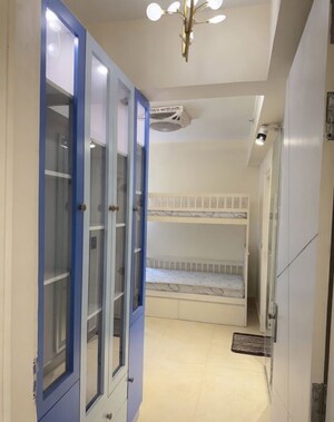 Building Lobby in 3.5 BHK Apartment at Mapsko Royale Ville, Sector 82 – for Rent