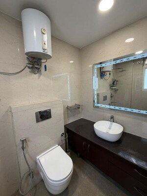 Bathroom in 3.5 BHK Apartment at Mapsko Royale Ville, Sector 82 – for Rent